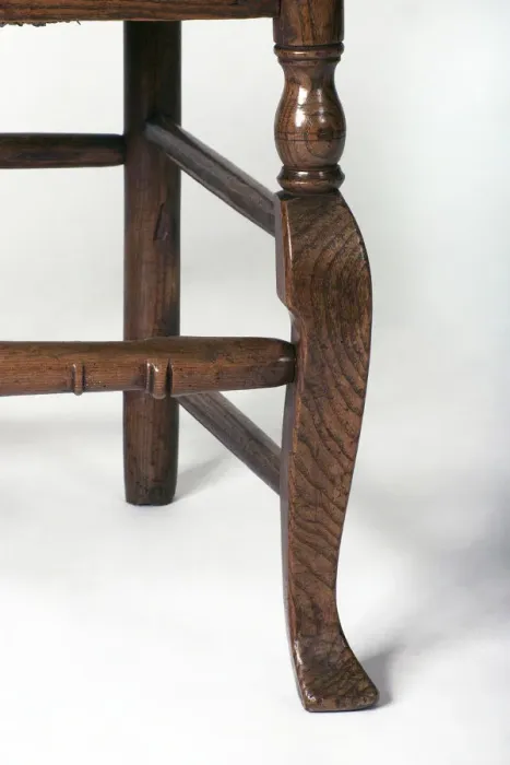 Framed Print : Ladder-back armchair, detail Framed Print : Ladder-back armchair, detail