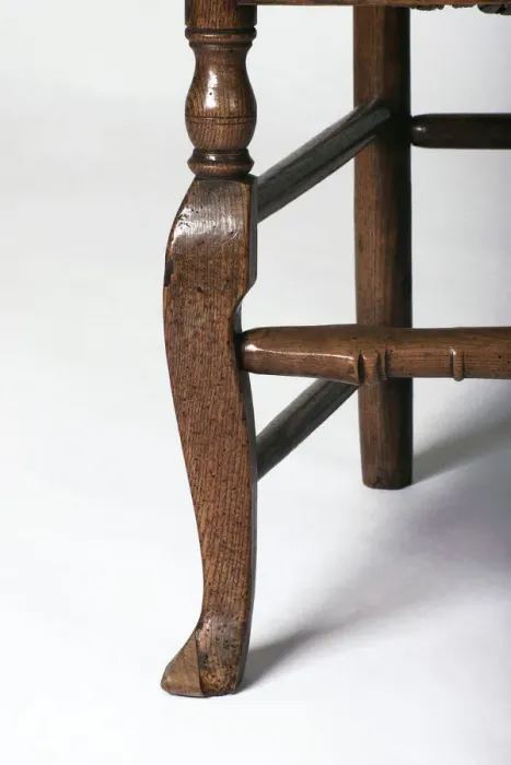 Framed Print : Ladder-back armchair, detail Framed Print : Ladder-back armchair, detail