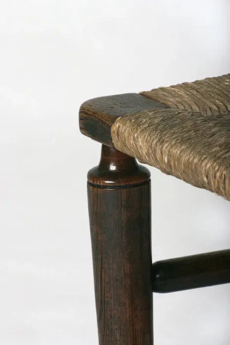 Framed Print : Ladder-back side chair, detail Framed Print : Ladder-back side chair, detail