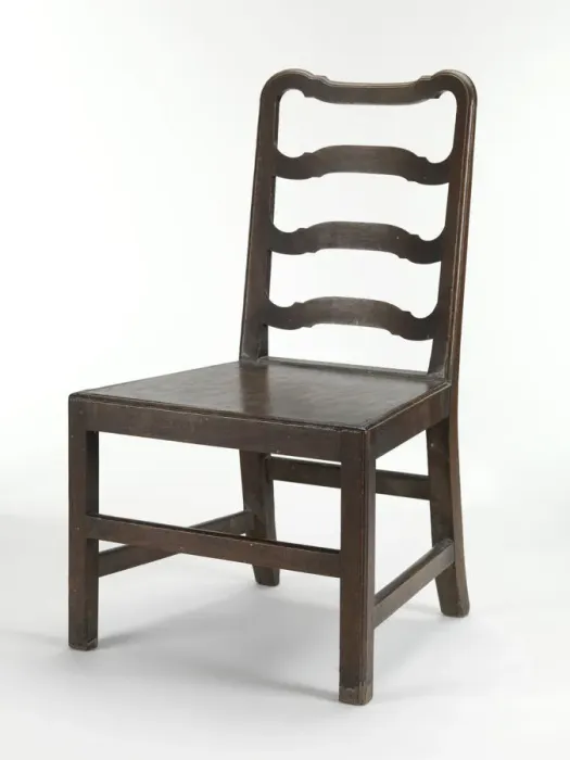Framed Print : Ladder-back chair Framed Print : Ladder-back chair
