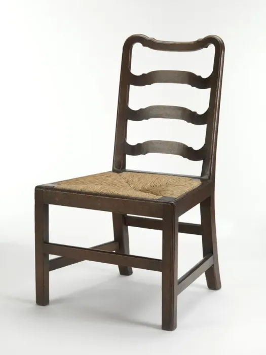 Framed Print : Ladder-back chair Framed Print : Ladder-back chair