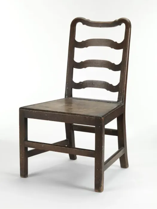 Framed Print : Ladder-back chair Framed Print : Ladder-back chair