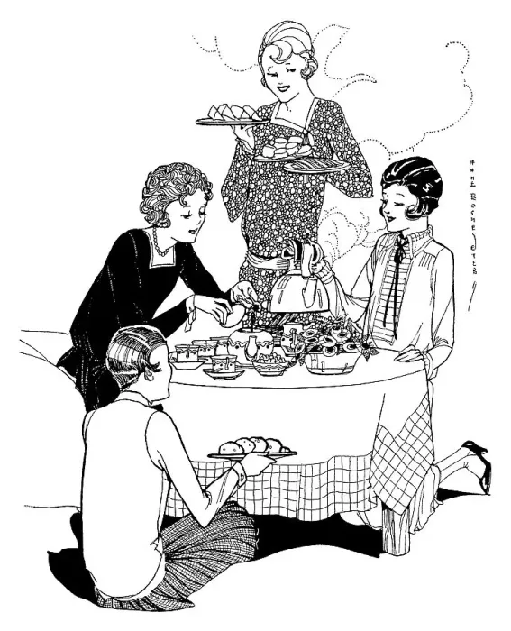 Framed Print : Ladies Afternoon Tea Framed Print : Ladies Afternoon Tea