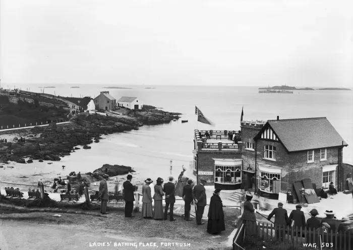 Framed Print : Ladies Bathing Place, Portrush Framed Print : Ladies Bathing Place, Portrush