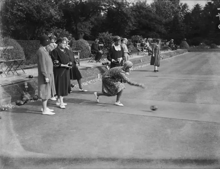 Framed Print : Ladies Bowling Club Framed Print : Ladies Bowling Club