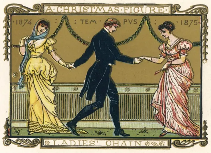 Framed Print : Ladies Chain Dance Framed Print : Ladies Chain Dance