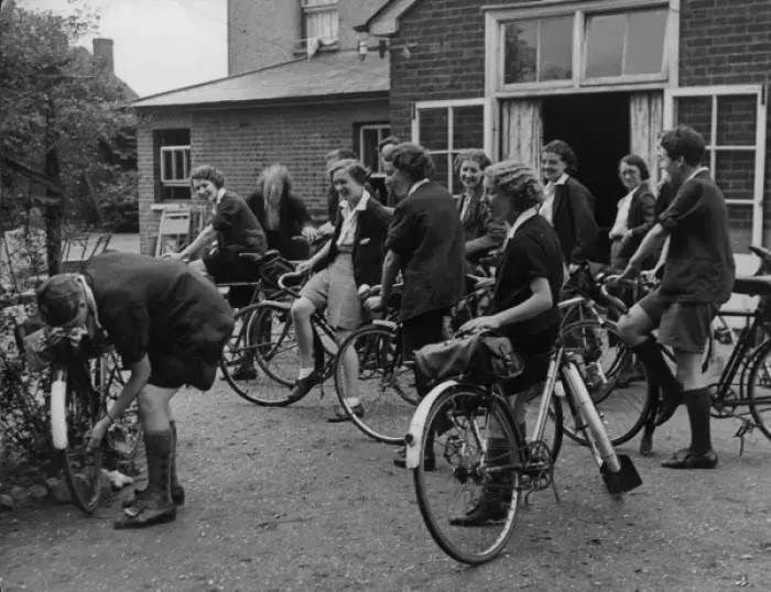 Framed Print : Ladies Cycling Club Framed Print : Ladies Cycling Club