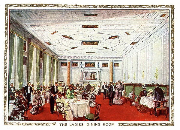 Ladies Dining Room, Simpson's-in-the-Strand, London