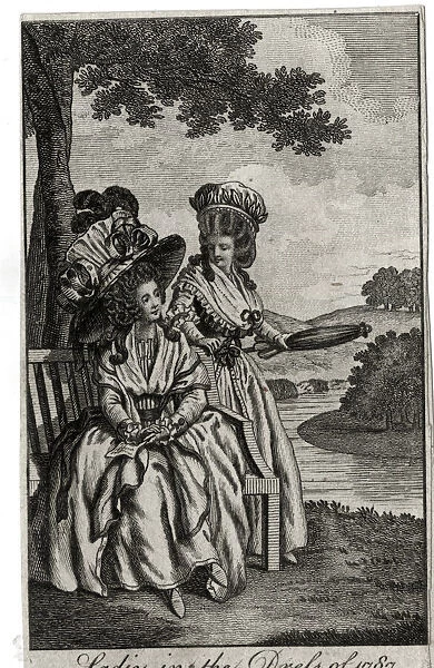 Ladies dress for 1787
