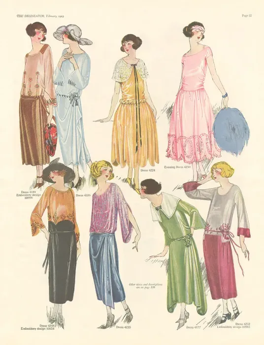 Framed Print : Ladies Dresses Framed Print : Ladies Dresses