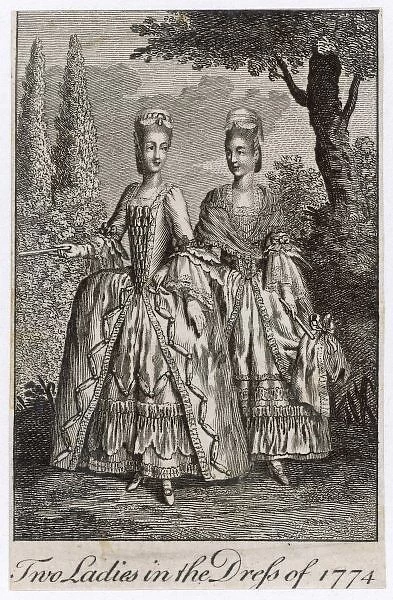Ladies Fashions 1774