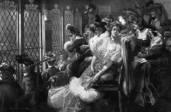 Framed Print : Ladies Gallery Framed Print : Ladies Gallery