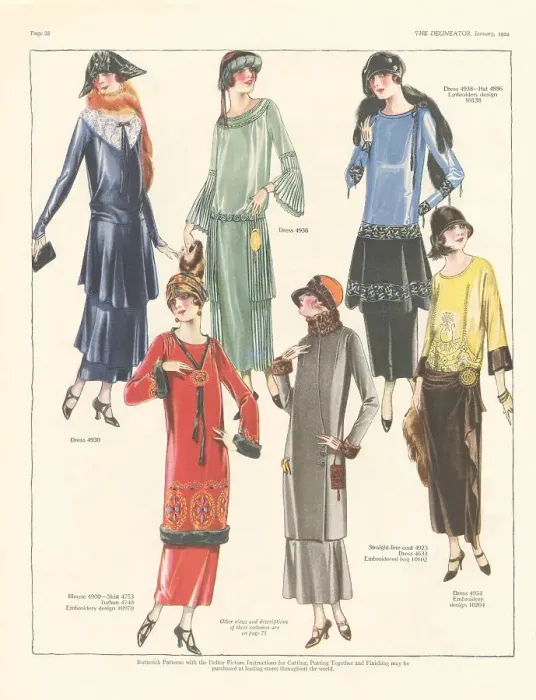 Framed Print : Ladies Outfits Framed Print : Ladies Outfits