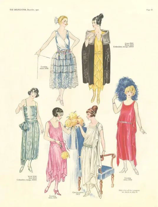 Framed Print : Ladies Outfits Framed Print : Ladies Outfits