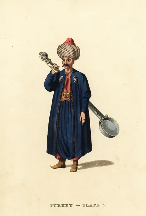 Framed Print : Ladle-bearer to the Janissaries Framed Print : Ladle-bearer to the Janissaries