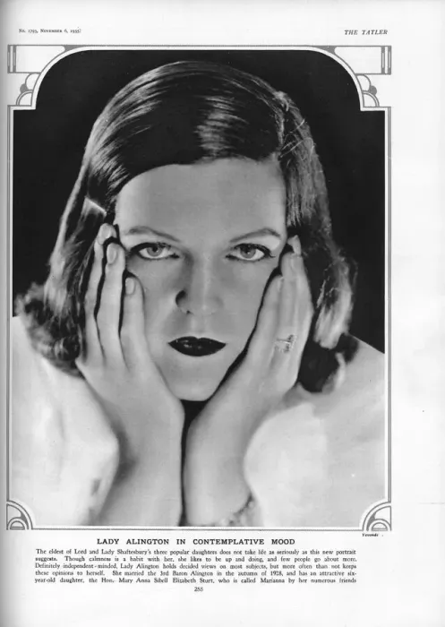 Framed Print : Lady Alington Framed Print : Lady Alington