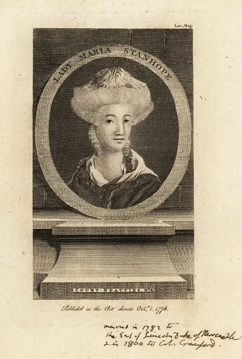 Framed Print : Lady Anna-Maria Stanhope, daughter of William Stanhope, Earl of Framed Print : Lady Anna-Maria Stanhope, daughter of William Stanhope, Earl of