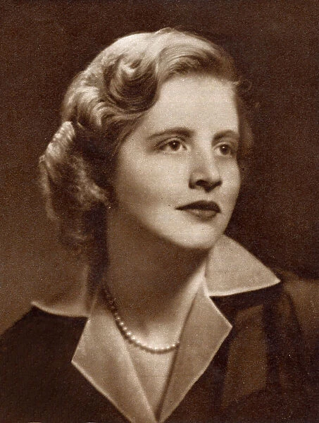 Lady Anne Coke, later Lady Glenconner, one of the Queen's maids of honour