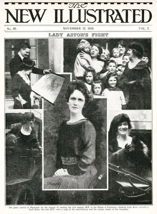 Framed Print : Lady Astor, first UK woman Member of Parliament 1919 Framed Print : Lady Astor, first UK woman Member of Parliament 1919