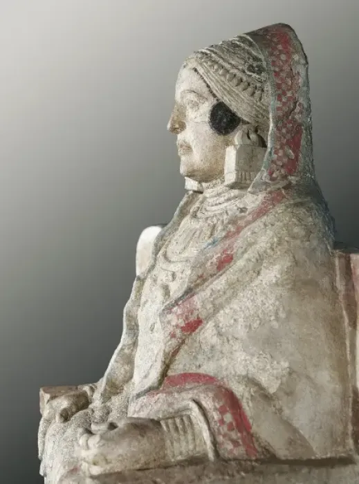 Framed Print : Lady of Baza. 4th c. BC. Limestone. Sculpture Framed Print : Lady of Baza. 4th c. BC. Limestone. Sculpture