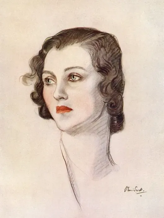 Framed Print : Lady Bridgett Poulett by Olive Snell Framed Print : Lady Bridgett Poulett by Olive Snell