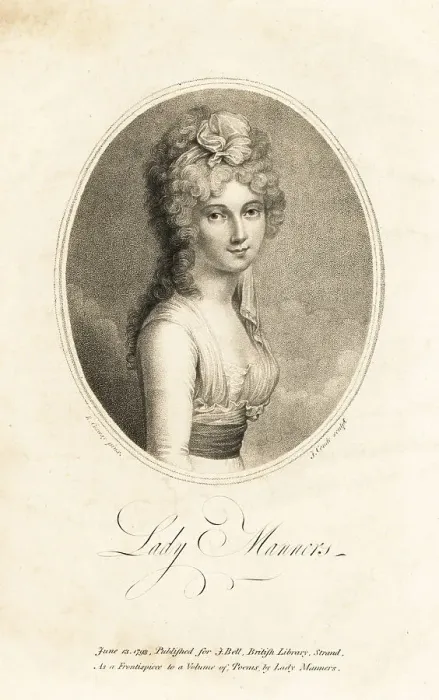 Framed Print : Lady Catherine Rebecca Manners, Irish poet and critic Framed Print : Lady Catherine Rebecca Manners, Irish poet and critic