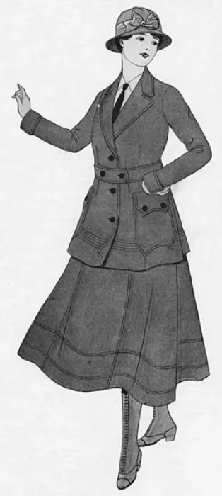 Framed Print : Lady chauffeur costume from Dunhills, WW1 Framed Print : Lady chauffeur costume from Dunhills, WW1