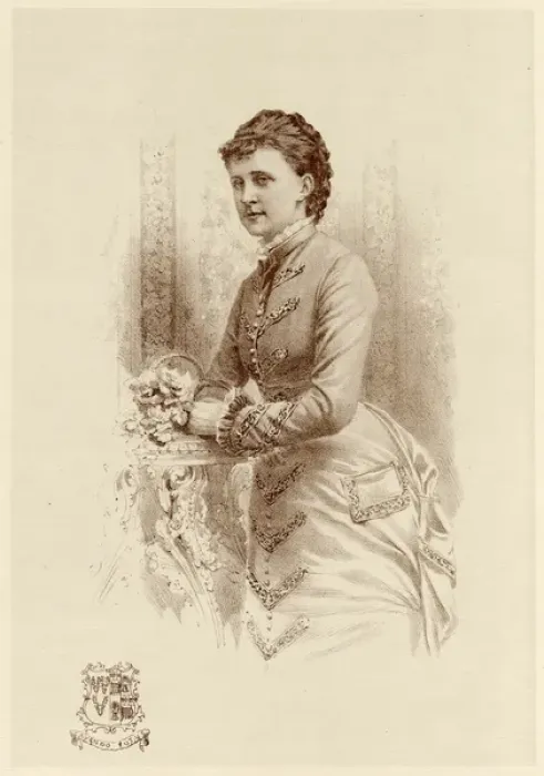 Framed Print : Lady Chesham / Whitehall Framed Print : Lady Chesham / Whitehall