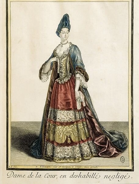 Lady of the Court dressing a deshabill頮eglig馱uot