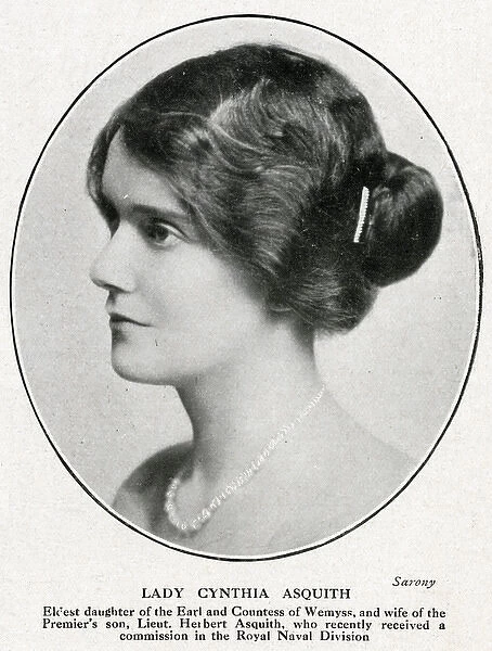 Lady Cynthia Asquith, 1915