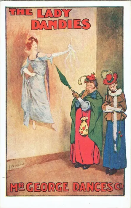 Framed Print : The Lady Dandies by Basil Hood Framed Print : The Lady Dandies by Basil Hood