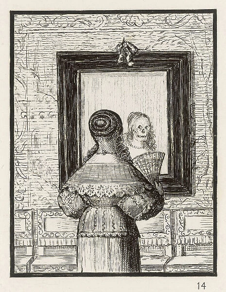 LADY AND DEATH'S HEAD