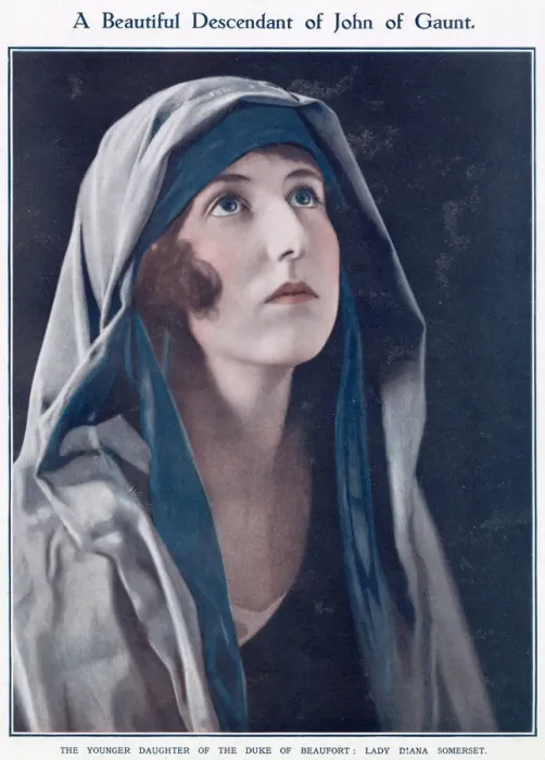 Framed Print : Lady Diana Maud Nina Somerset, younger daughter of Henry Somerset Framed Print : Lady Diana Maud Nina Somerset, younger daughter of Henry Somerset