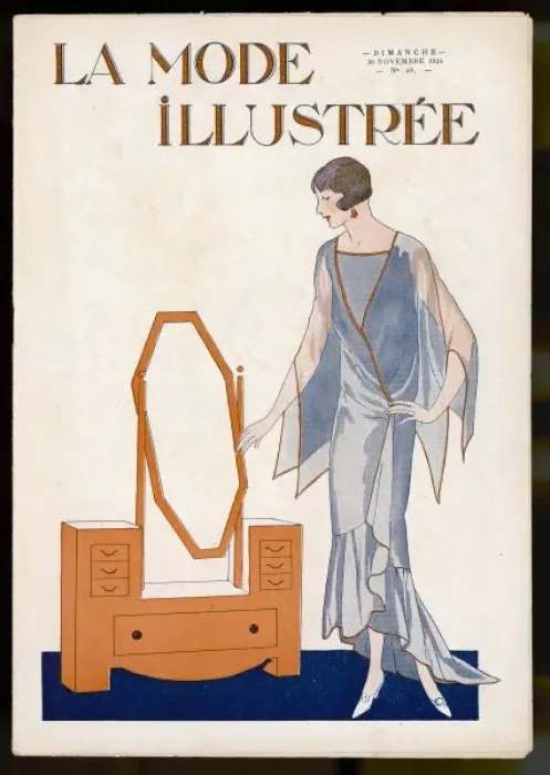 Framed Print : Lady at Dressing Table Framed Print : Lady at Dressing Table