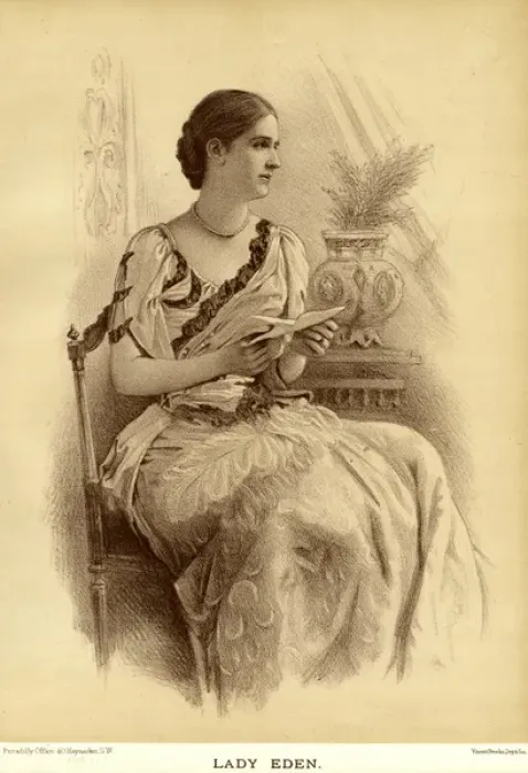 Framed Print : LADY EDEN Date: 1889 Framed Print : LADY EDEN Date: 1889