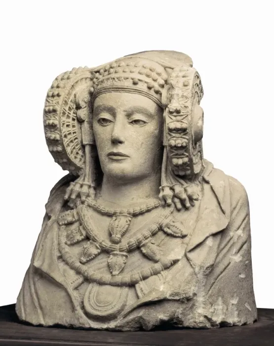 Framed Print : Lady of Elche. 5th c. BC. Iberian art. Sculpture Framed Print : Lady of Elche. 5th c. BC. Iberian art. Sculpture