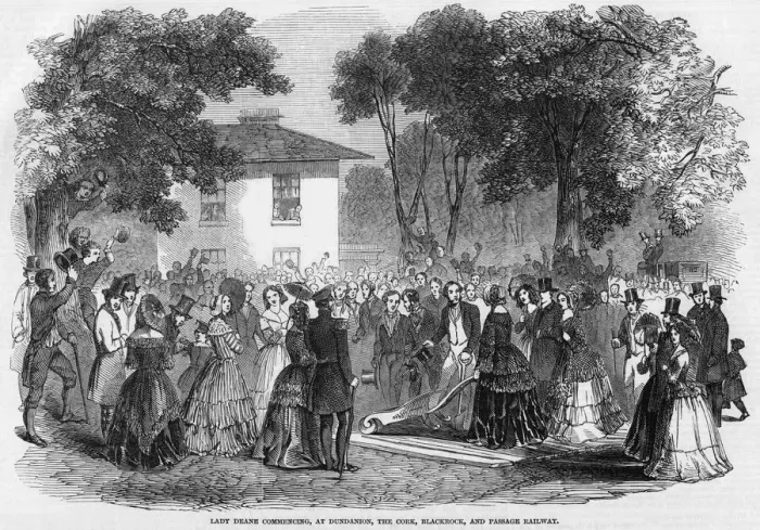 Framed Print : Lady Eliza Deane at Dundanion, 1847 Framed Print : Lady Eliza Deane at Dundanion, 1847