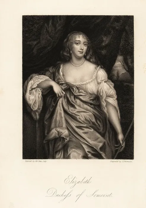 Framed Print : Lady Elizabeth Seymour, Duchess of Somerset, heiress and friend Framed Print : Lady Elizabeth Seymour, Duchess of Somerset, heiress and friend