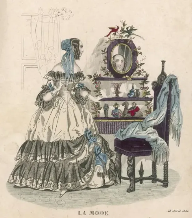 Framed Print : Lady and Etagere Framed Print : Lady and Etagere