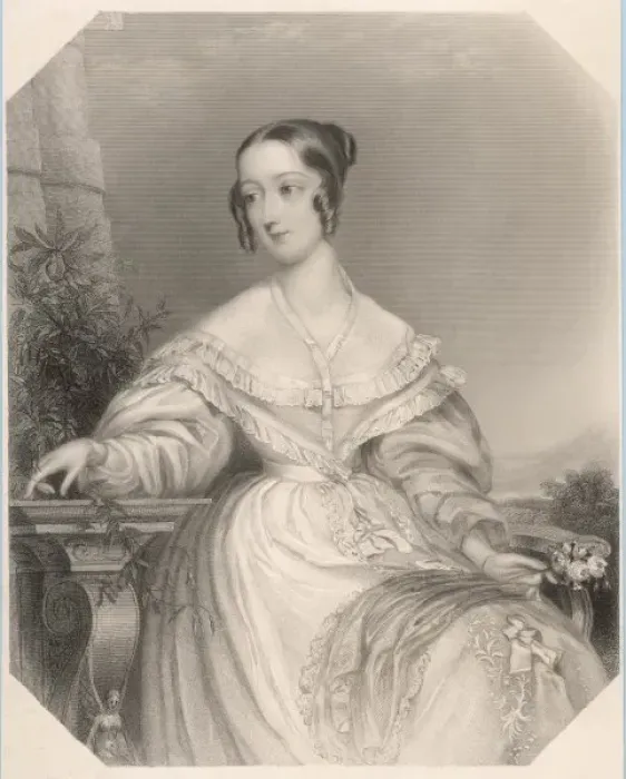 Framed Print : Lady Flora Hastings Framed Print : Lady Flora Hastings