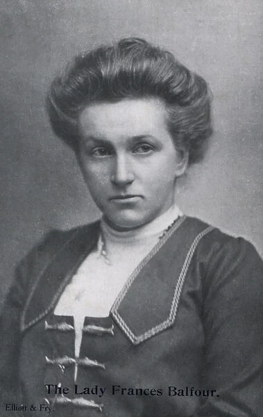 Lady Frances Balfour Suffragist