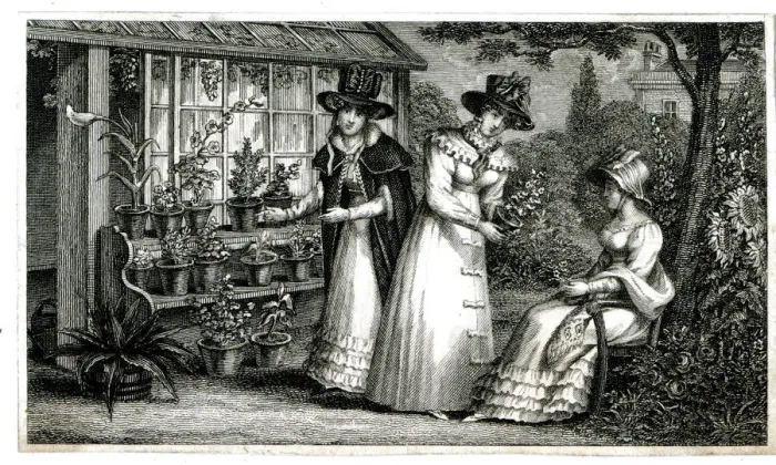 Framed Print : Lady gardeners Framed Print : Lady gardeners