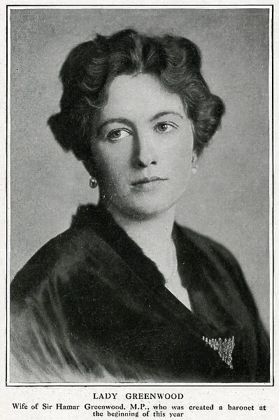 Lady Greenwood, 1915