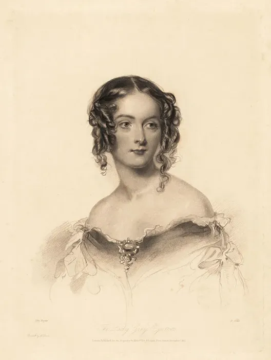 Framed Print : Lady Grey Egerton, possibly Mary Anne Elizabeth Egerton Framed Print : Lady Grey Egerton, possibly Mary Anne Elizabeth Egerton