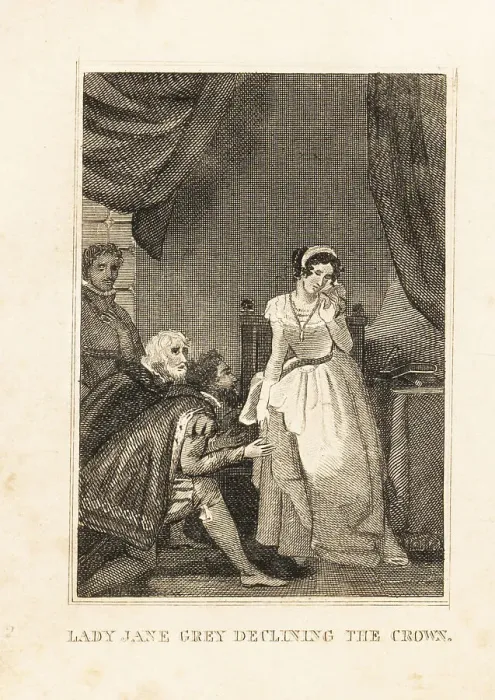 Framed Print : Lady Jane Grey, the Nine Days Queen of England, 1553