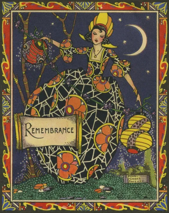 Framed Print : Lady with lanterns Framed Print : Lady with lanterns