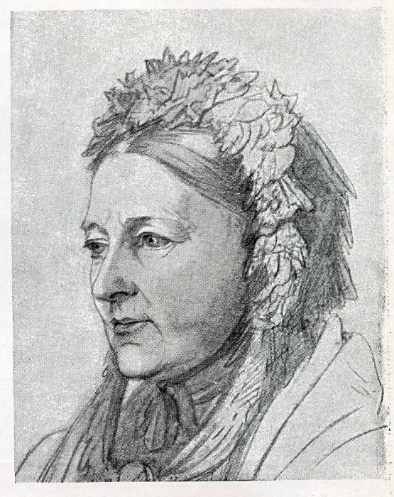 Framed Print : Lady Lindsay, drawn by Lady Granby - p.247 Framed Print : Lady Lindsay, drawn by Lady Granby - p.247