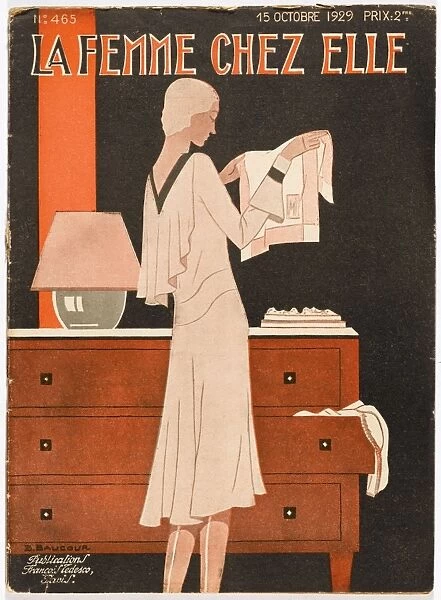 Lady and her Linen  /  1929
