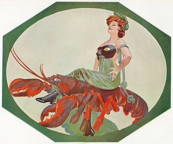 Lady on a Lobster