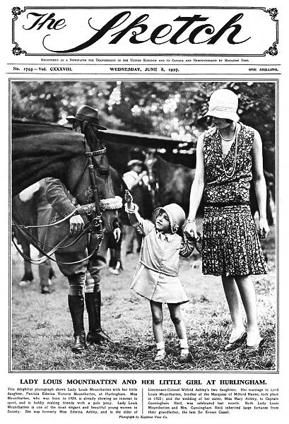 Lady Louis Mountbatten with Patricia